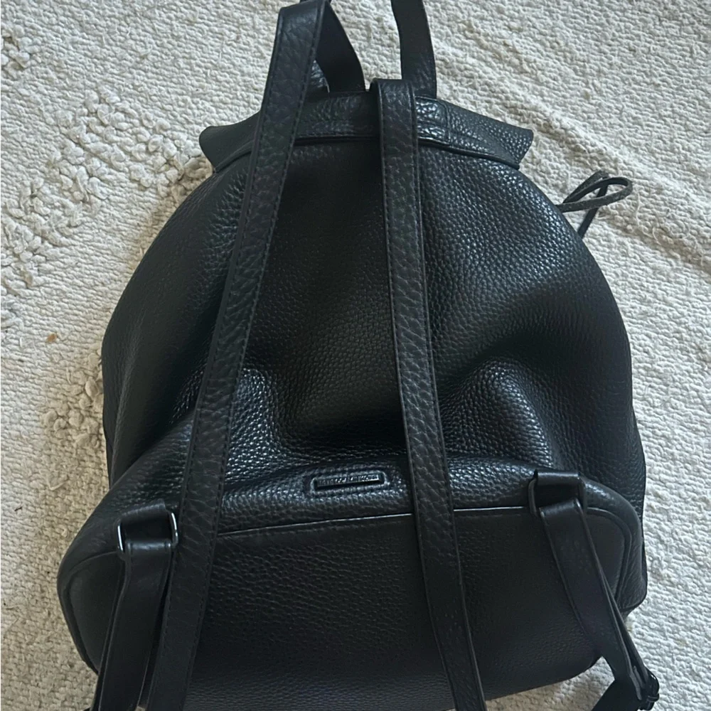 Rebecca Minkoff Black Leather Backpack - Picture 4 of 5